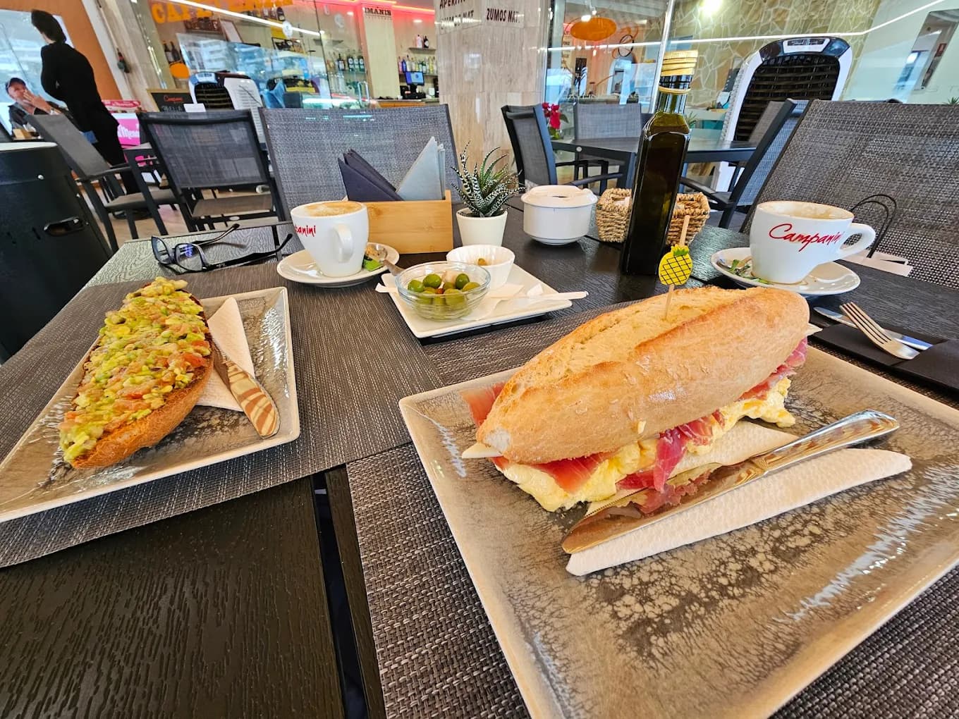 Interior of Imanis Cafeteria